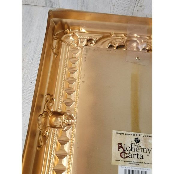 Alchemy Carta plastic photo frame skull skeleton Duke scary Halloween home decor - Picture 8 of 8